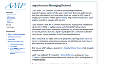 Desktop Screenshot of amp-protocol.net